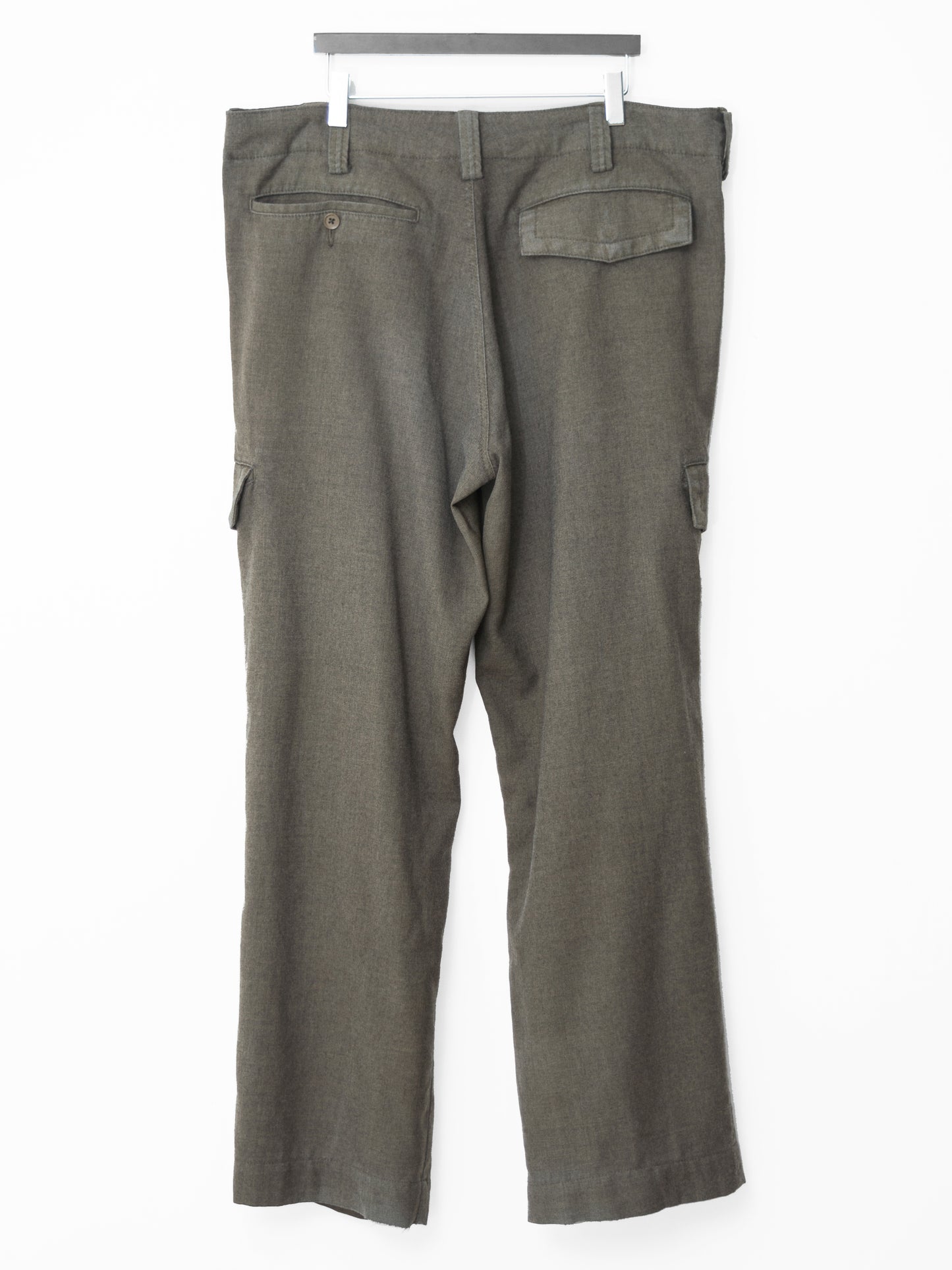 a/w 08 pigment printed cargo pants aged brown ∙ wool ∙ medium