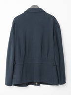 Knit Sports Jacket Fade Navy