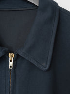 Knit Sports Jacket Fade Navy