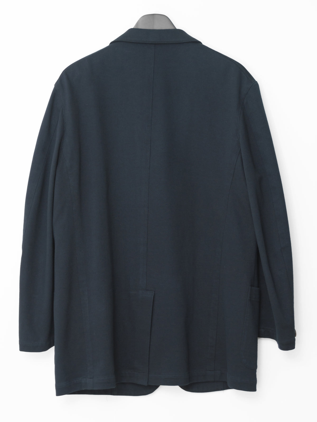 Knit Tailored Jacket Navy