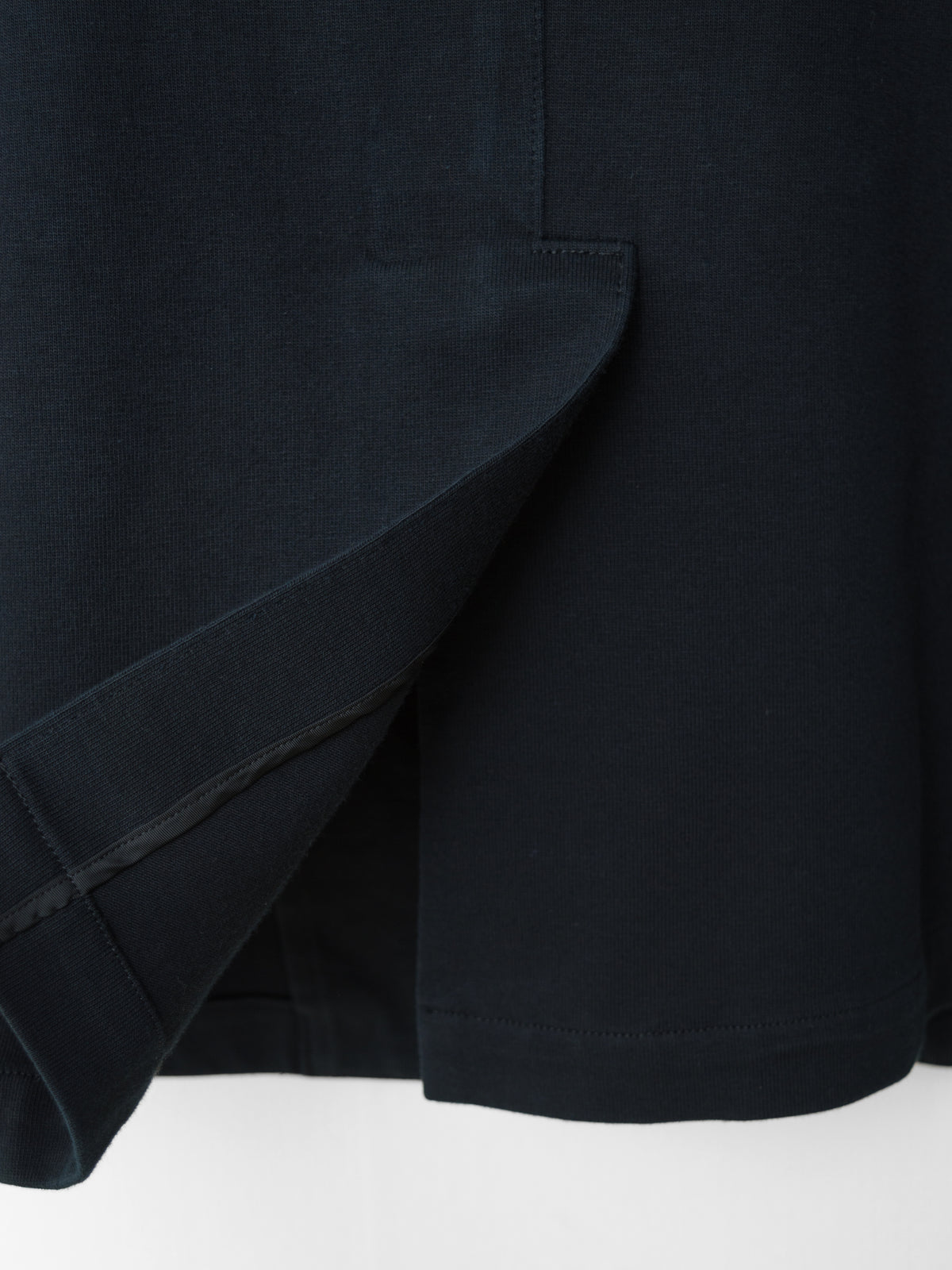 Knit Tailored Jacket Navy