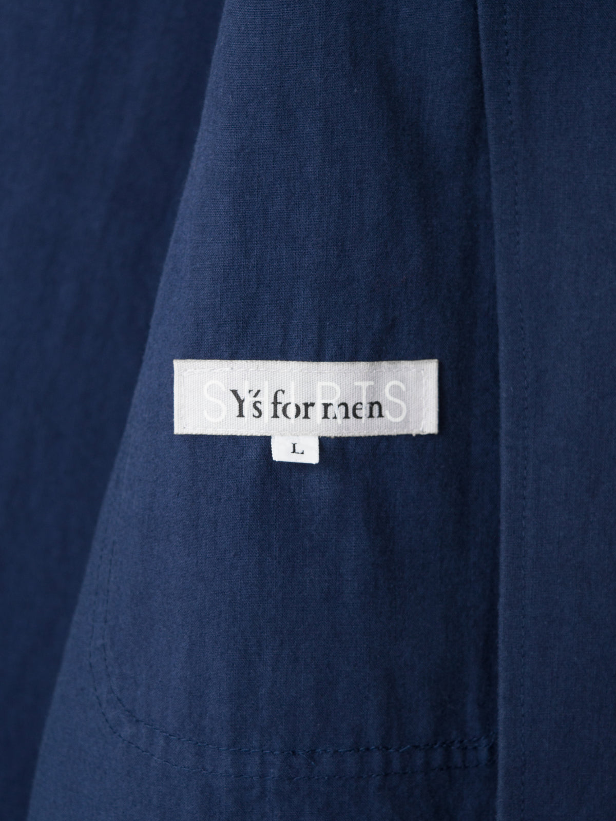 Hidden Placket Tailored Jacket Blue