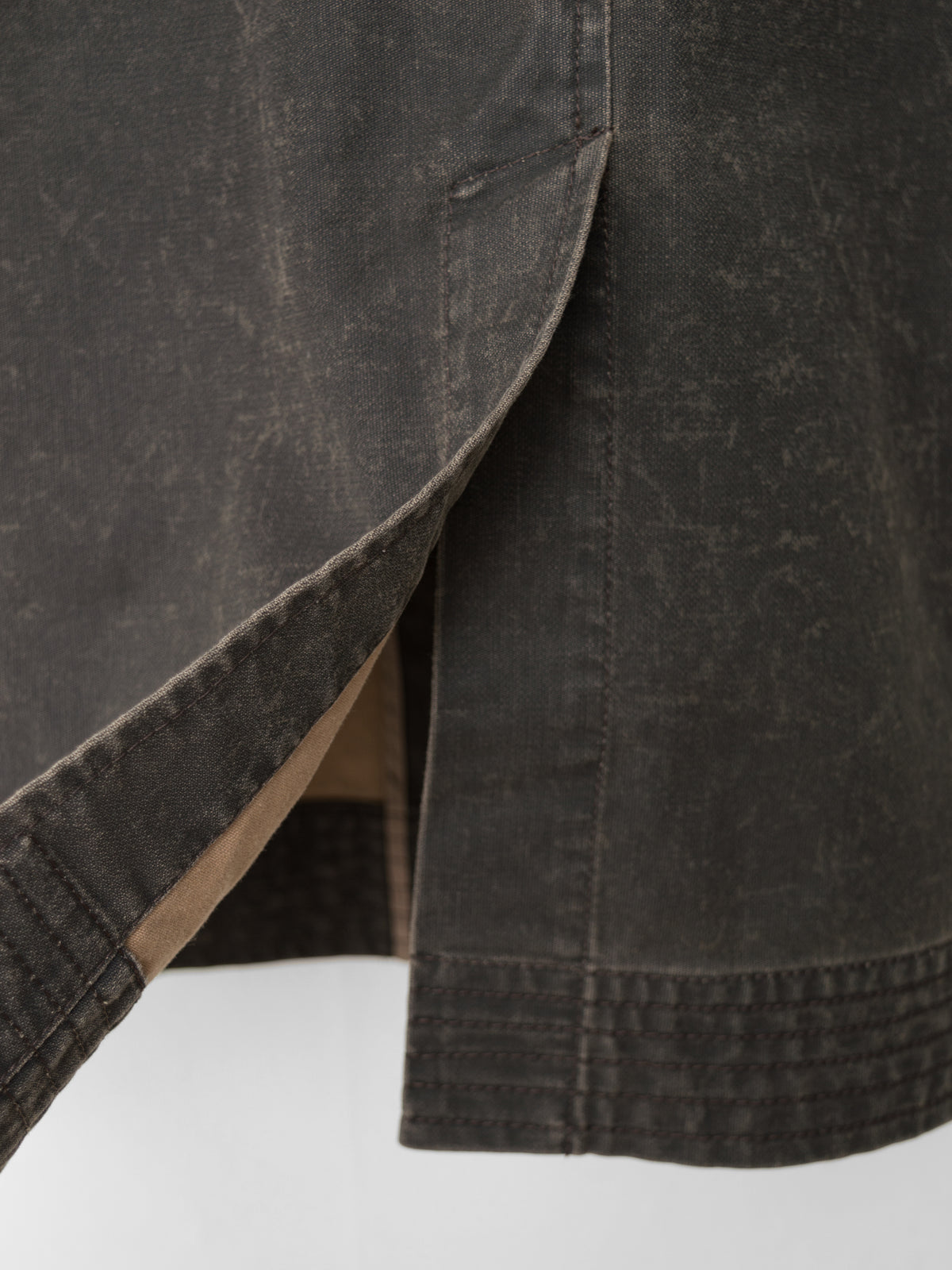 Weatherproof Half Coat Mud