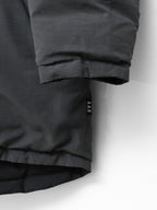 Reversible Hooded Down Jacket Carbon Black