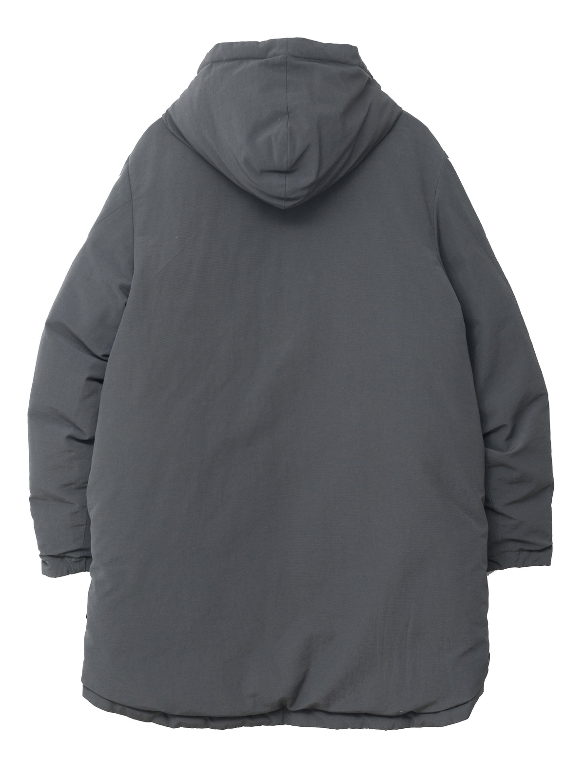 Reversible Hooded Down Jacket Carbon Black