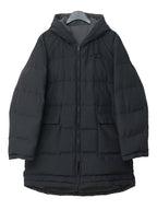 Reversible Hooded Down Jacket Carbon Black