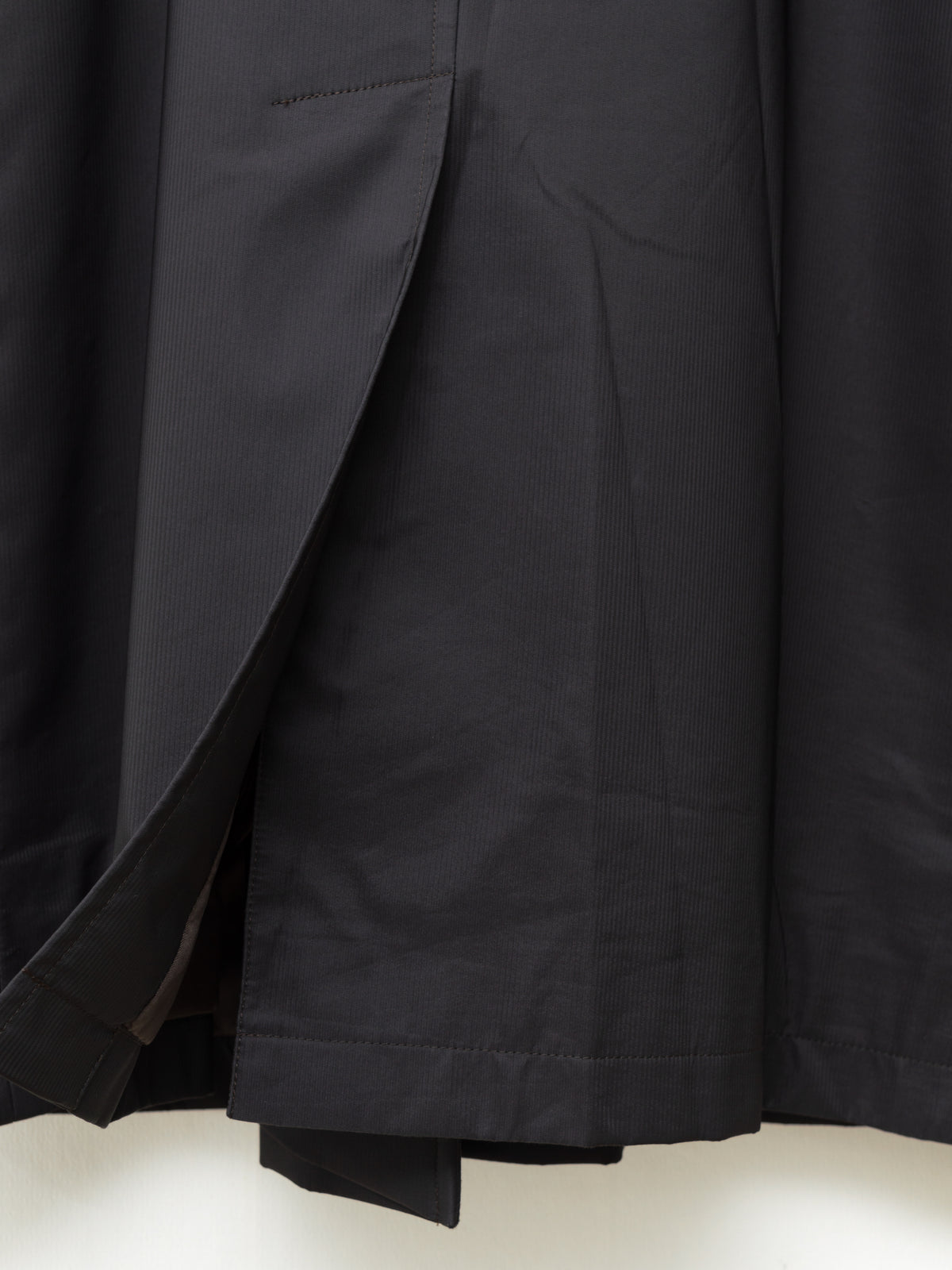 Thinsulate Liner Stand Collar Coat Cacao