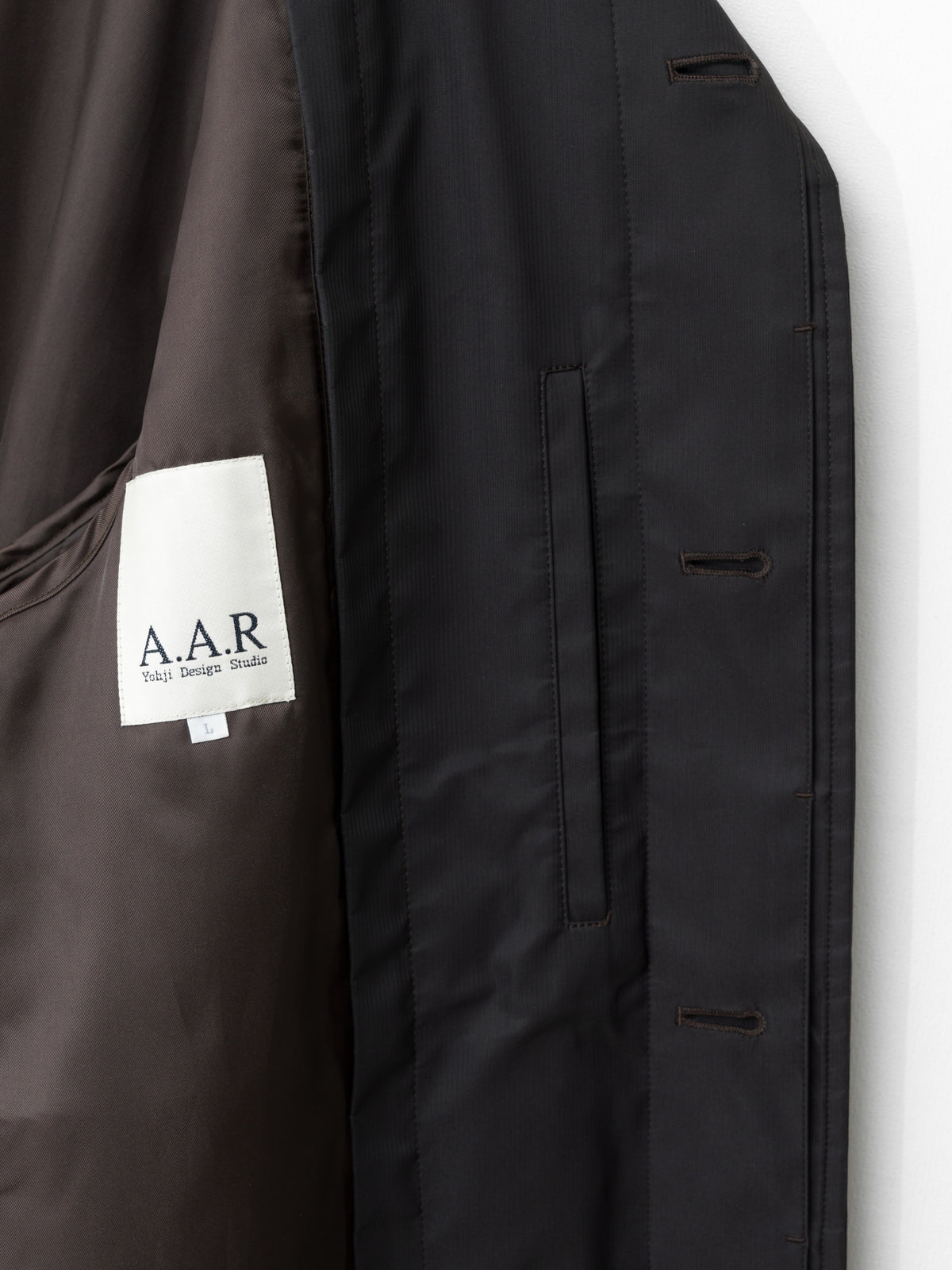 Thinsulate Liner Stand Collar Coat Cacao