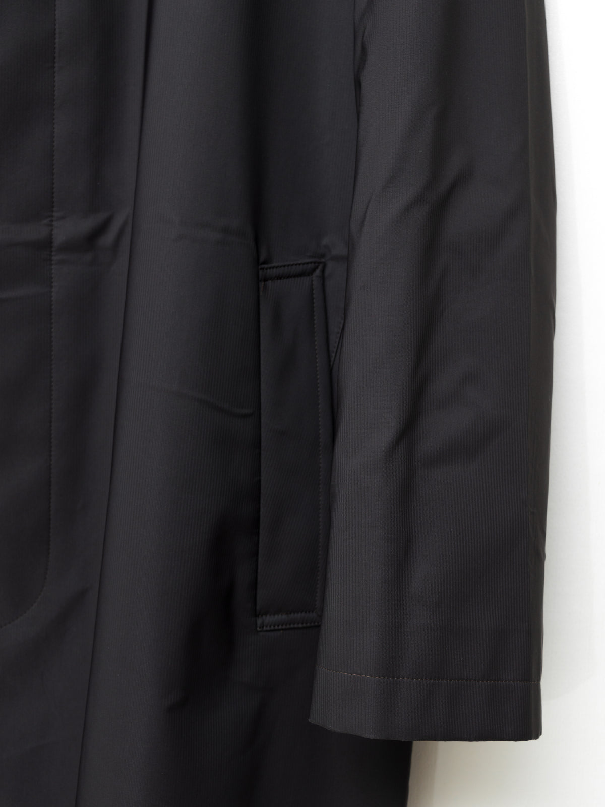 Thinsulate Liner Stand Collar Coat Cacao