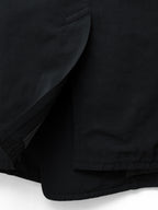 Double Breasted Military Jacket Black