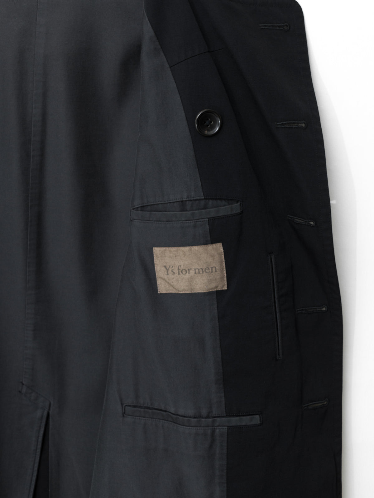 Double Breasted Military Jacket Black