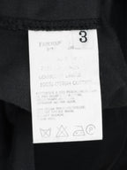 Double Breasted Military Jacket Black