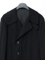 Double Breasted Military Jacket Black