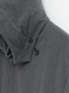 Hooded Tielocken Coat Pigeon Grey