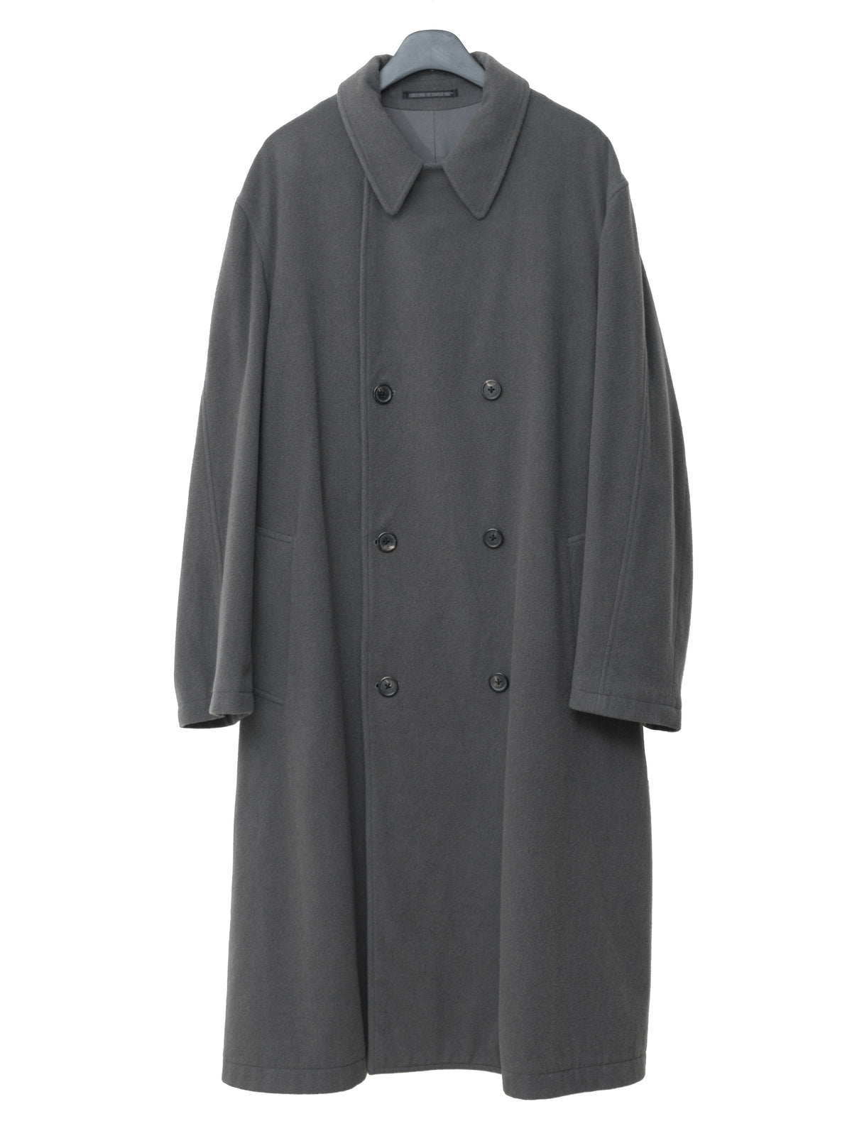 Hooded Tielocken Coat Pigeon Grey