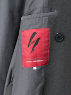 Hooded Tielocken Coat Pigeon Grey