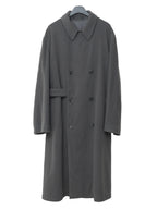 Hooded Tielocken Coat Pigeon Grey