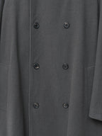 Hooded Tielocken Coat Pigeon Grey