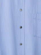 Micro Houndstooth Shirt Sax Blue