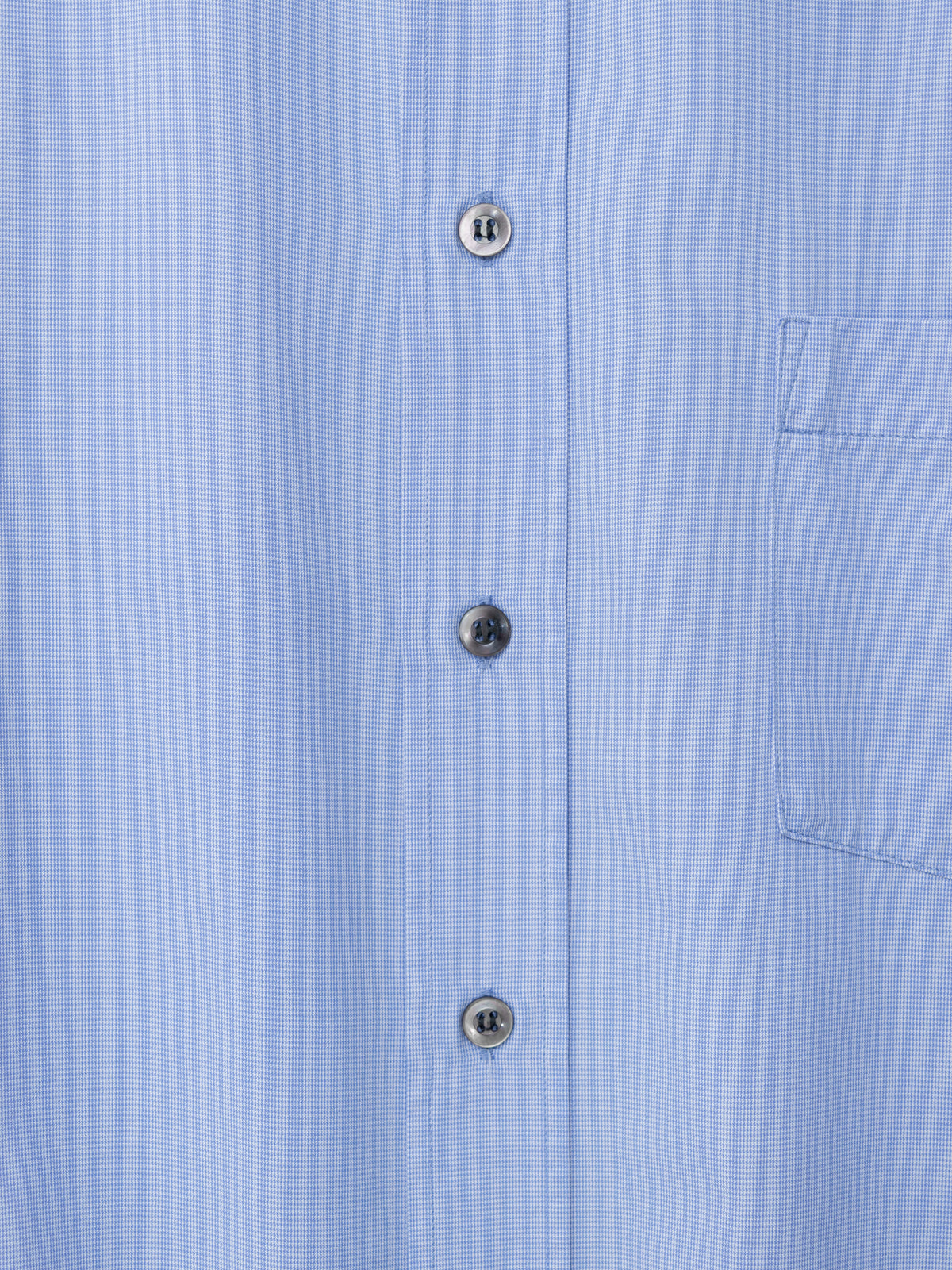 Micro Houndstooth Shirt Sax Blue