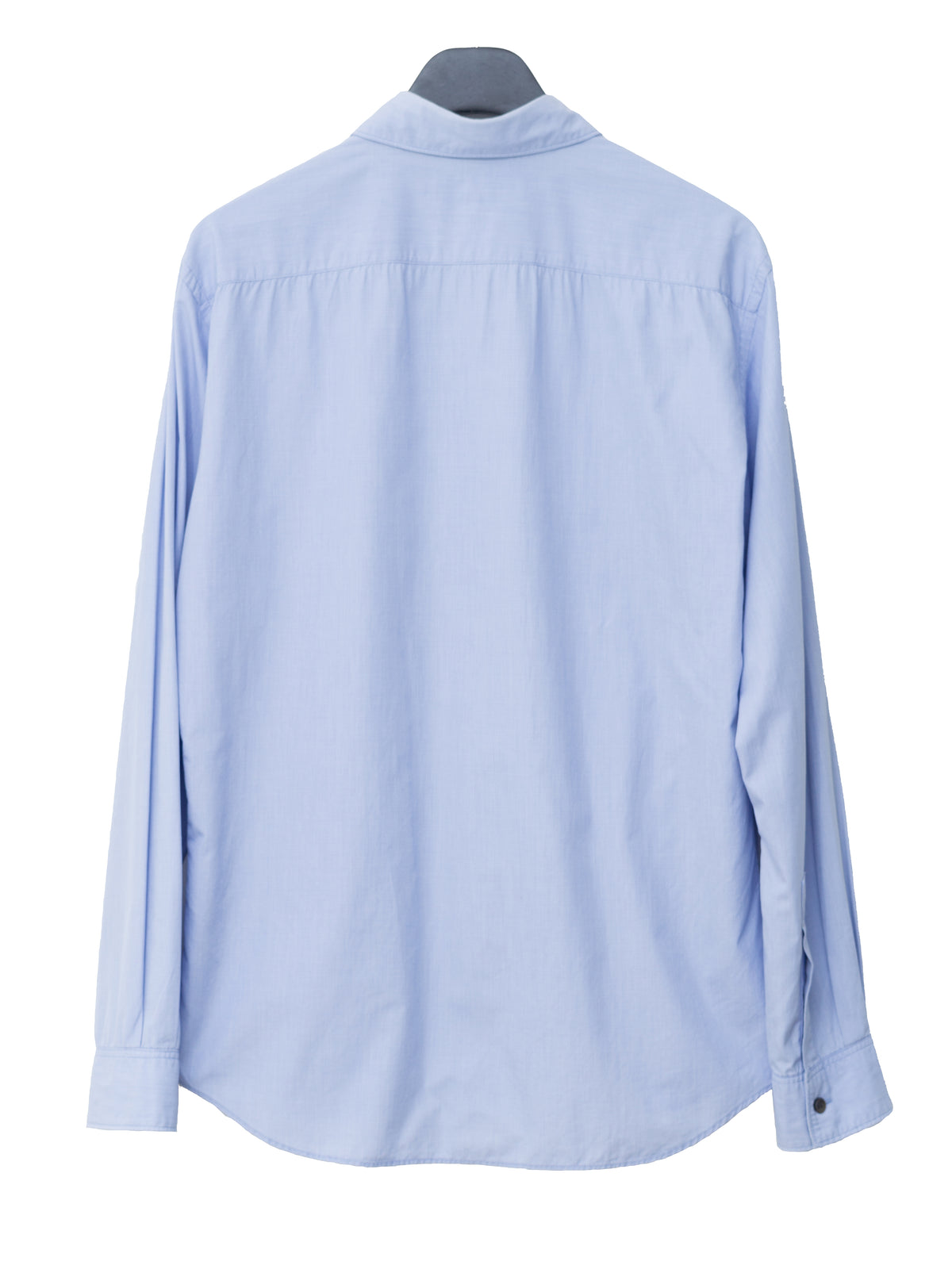 Micro Houndstooth Shirt Sax Blue