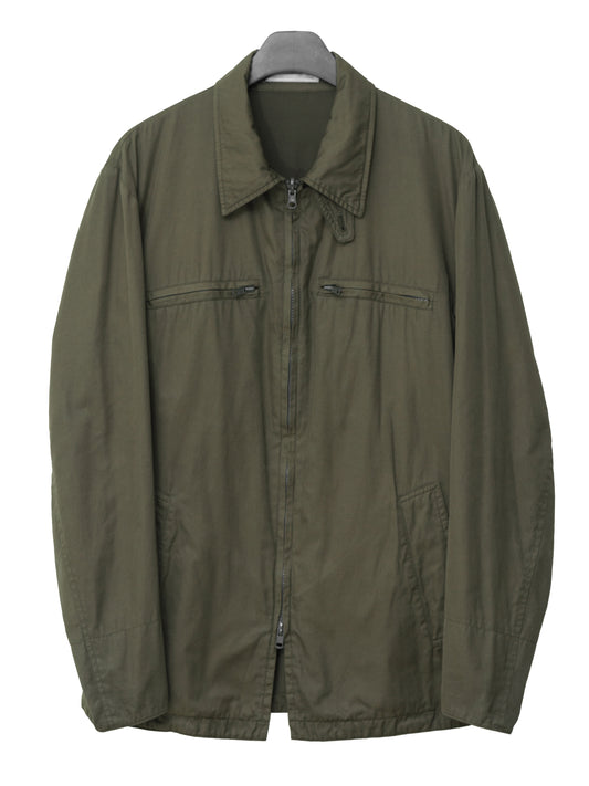 a/w 09 garment dyed reversible field jacket mud ∙ cotton ∙ small