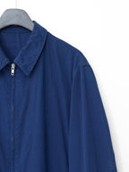 Bio Washed Double Zip Jacket Klein Blue