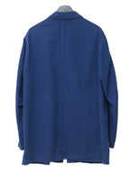 Bio Washed Double Zip Jacket Klein Blue