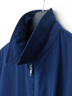 Bio Washed Double Zip Jacket Klein Blue