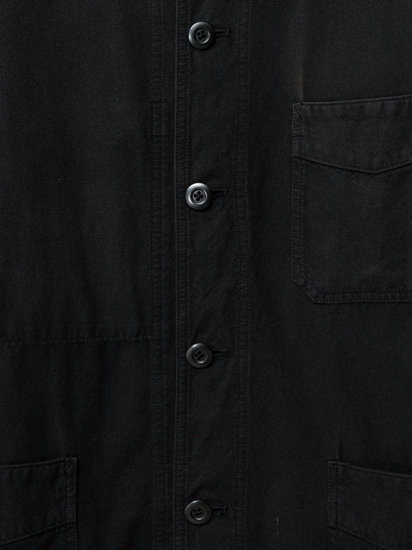 chore jacket black ∙ cotton ∙ medium