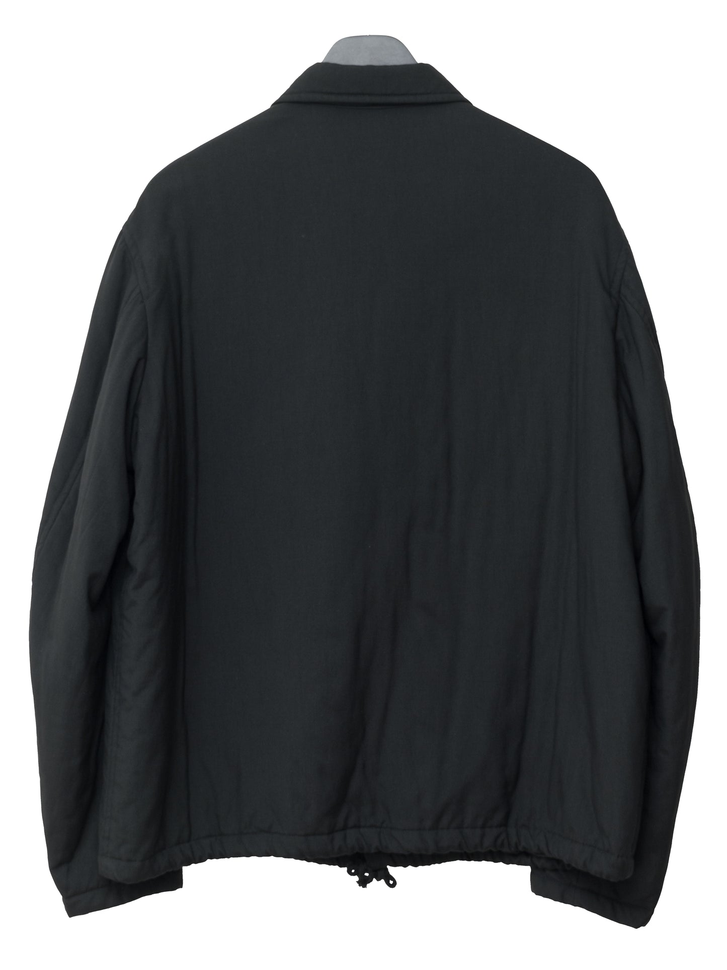 padded coach jacket black ∙ silk ∙ large