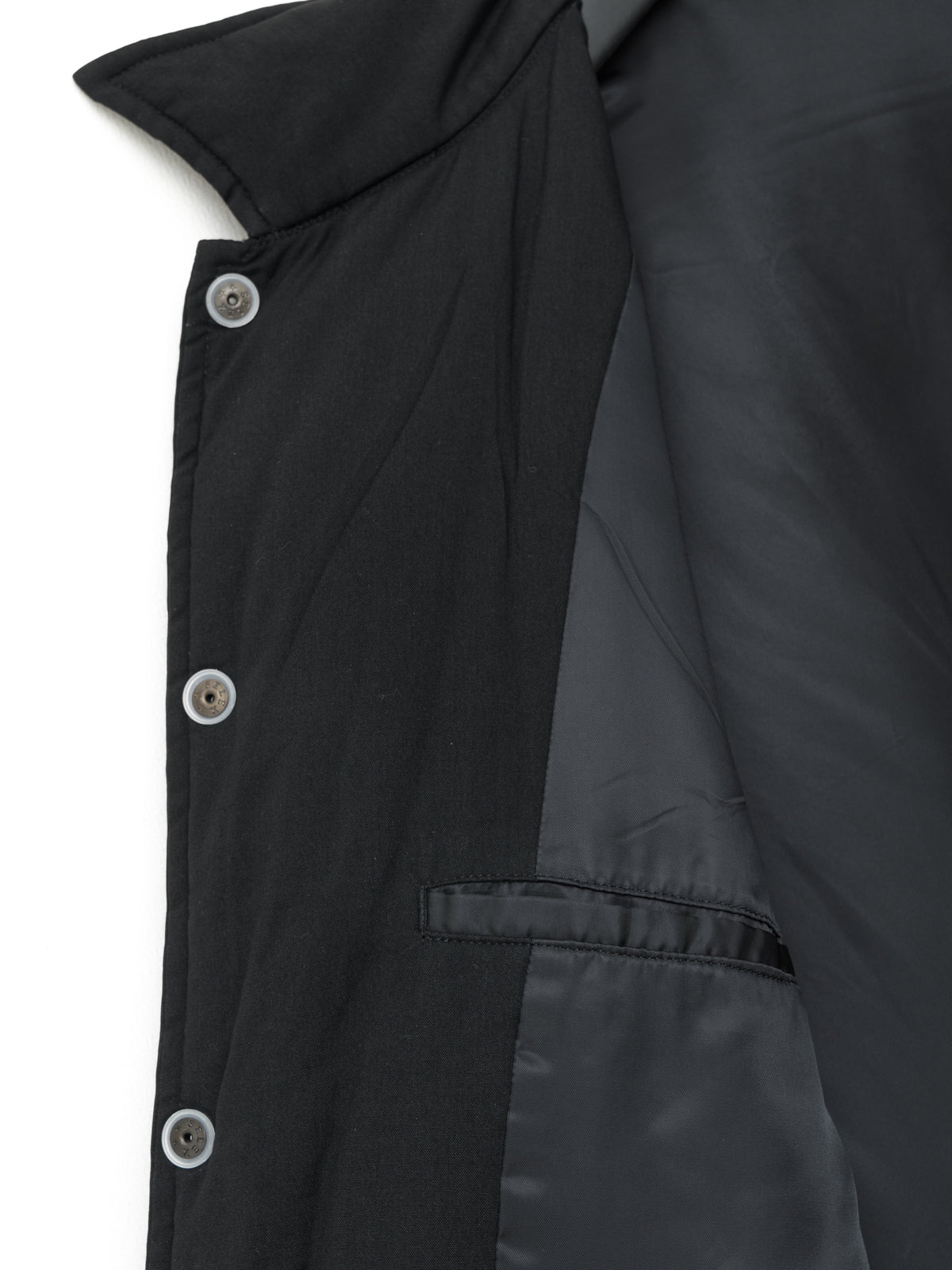 Padded Coach Jacket Black