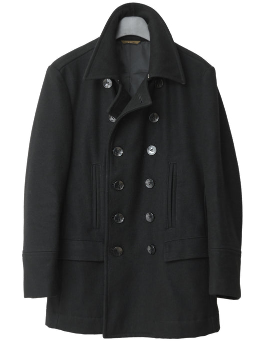 peacoat black ∙ melton wool cashmere nylon ∙ medium