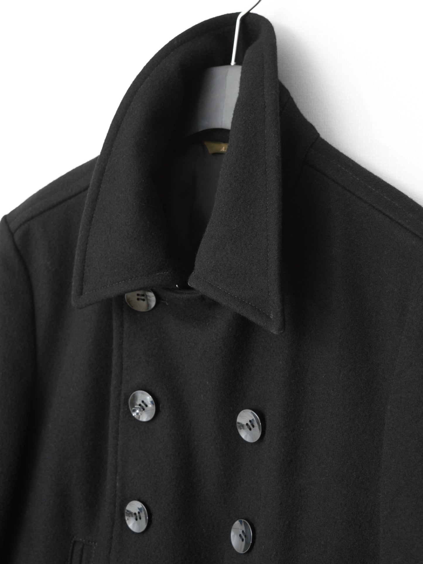 peacoat black ∙ melton wool cashmere nylon ∙ medium