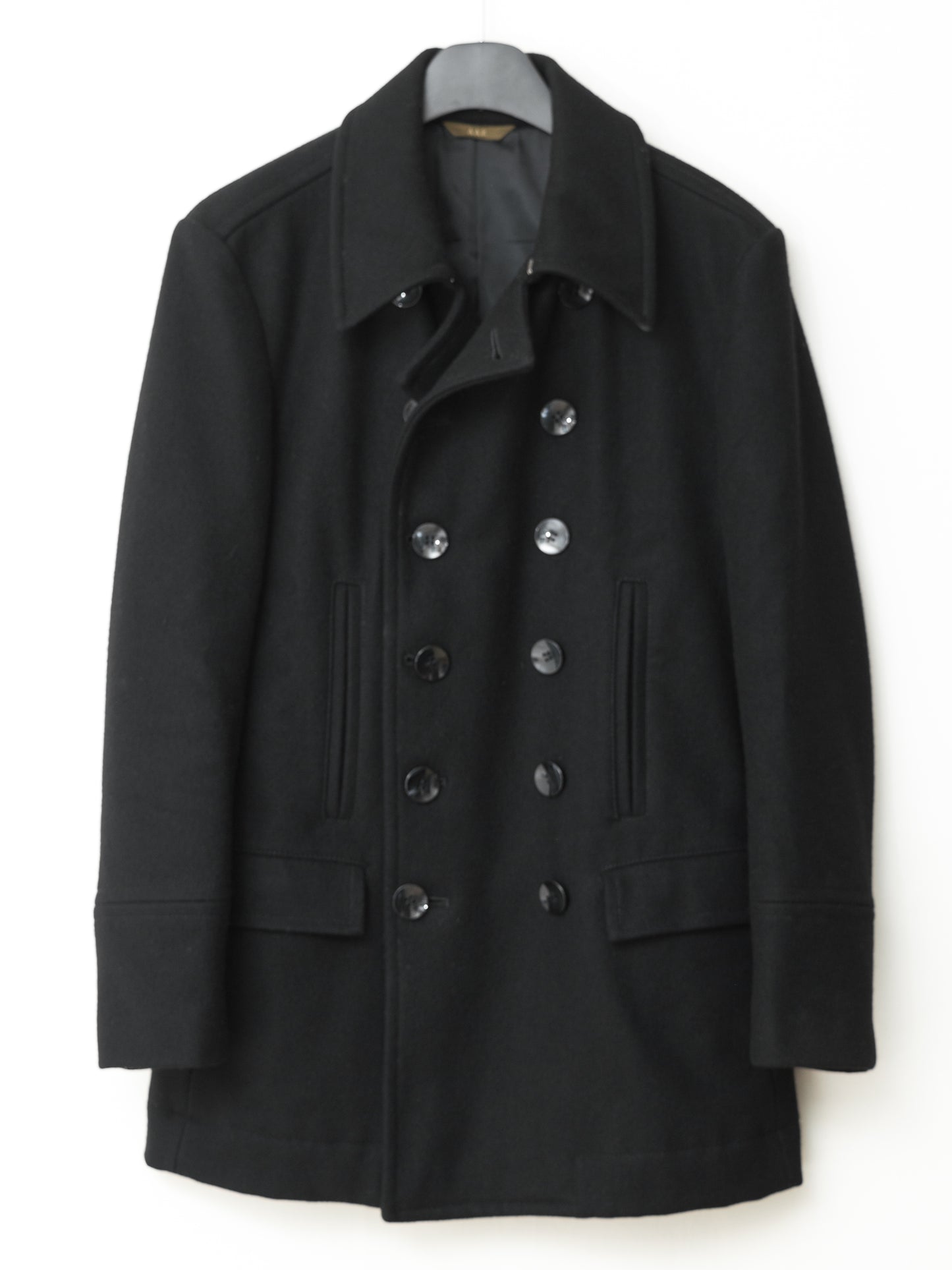 peacoat black ∙ melton wool cashmere nylon ∙ medium