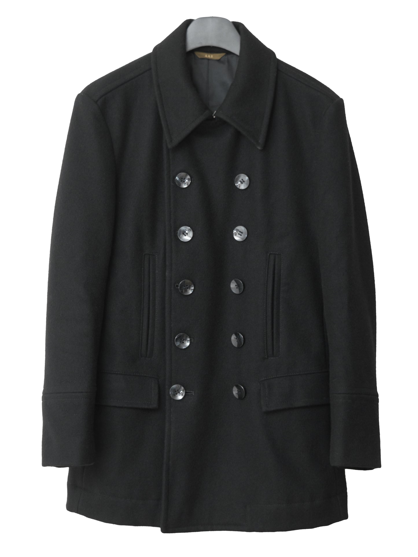 peacoat black ∙ melton wool cashmere nylon ∙ medium