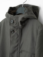 Fur Hooded Removable Liner Jacket Olive Drab