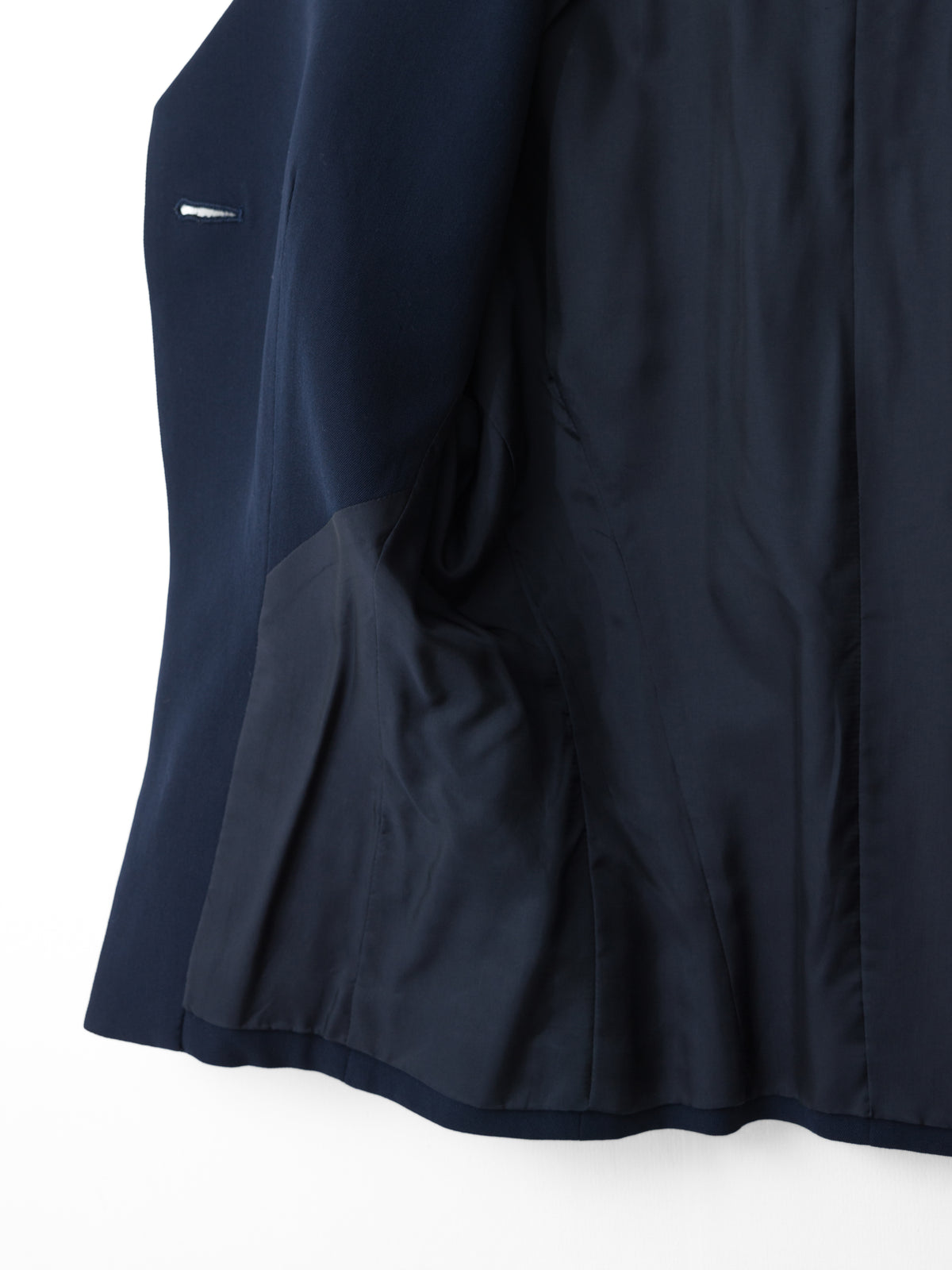'80s Half Sleeve Tailored Jacket Navy