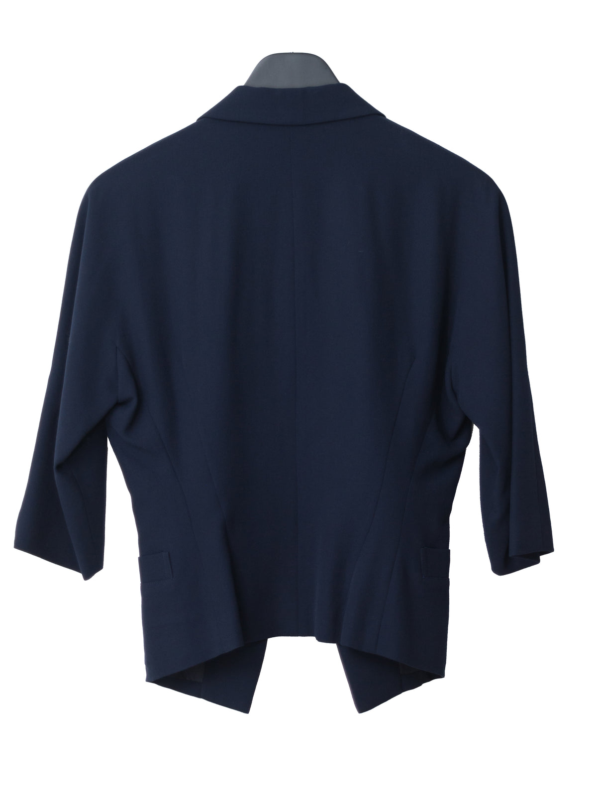 '80s Half Sleeve Tailored Jacket Navy
