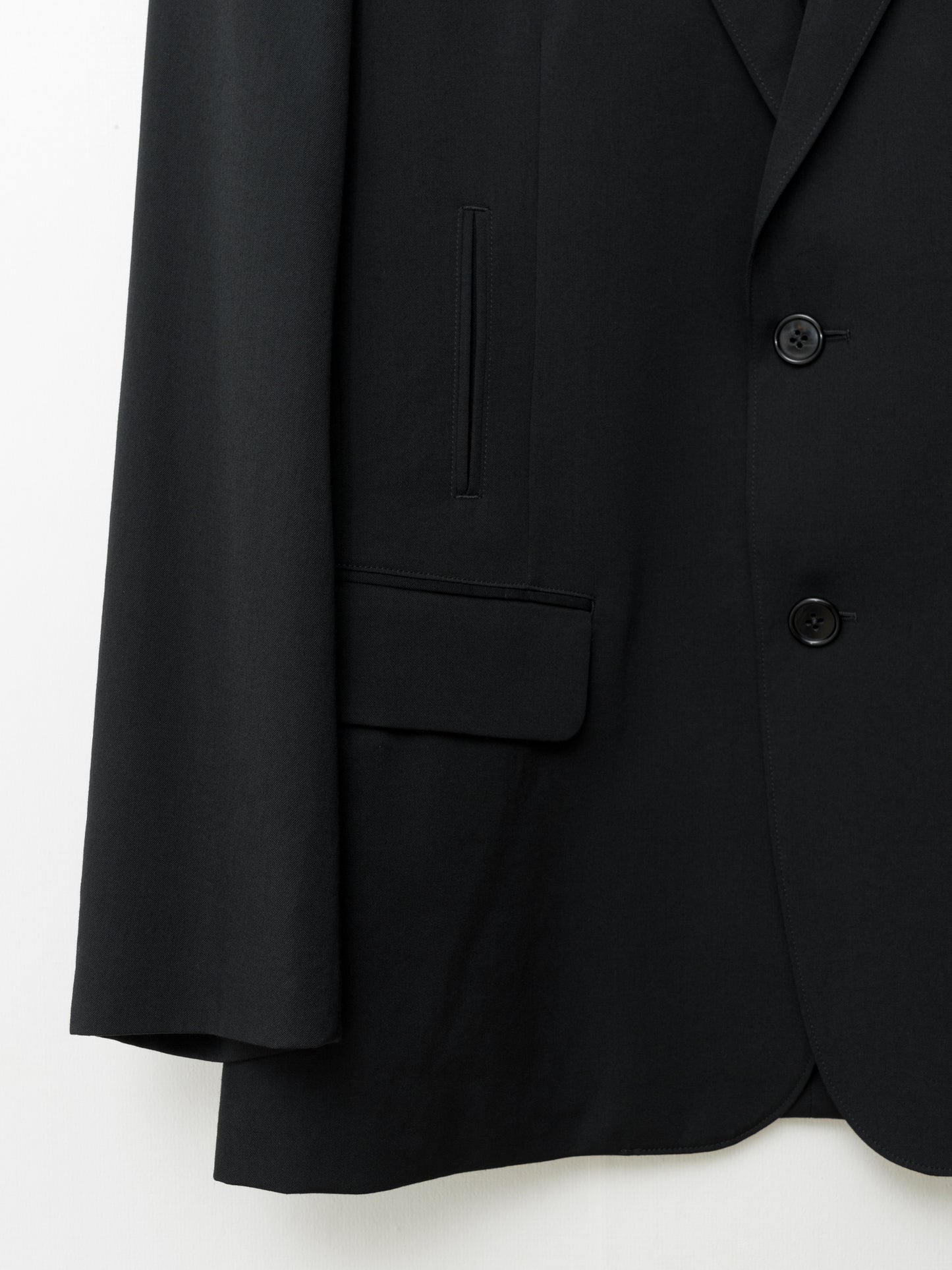 a/w 09 tailored jacket black ∙ wool ∙ medium