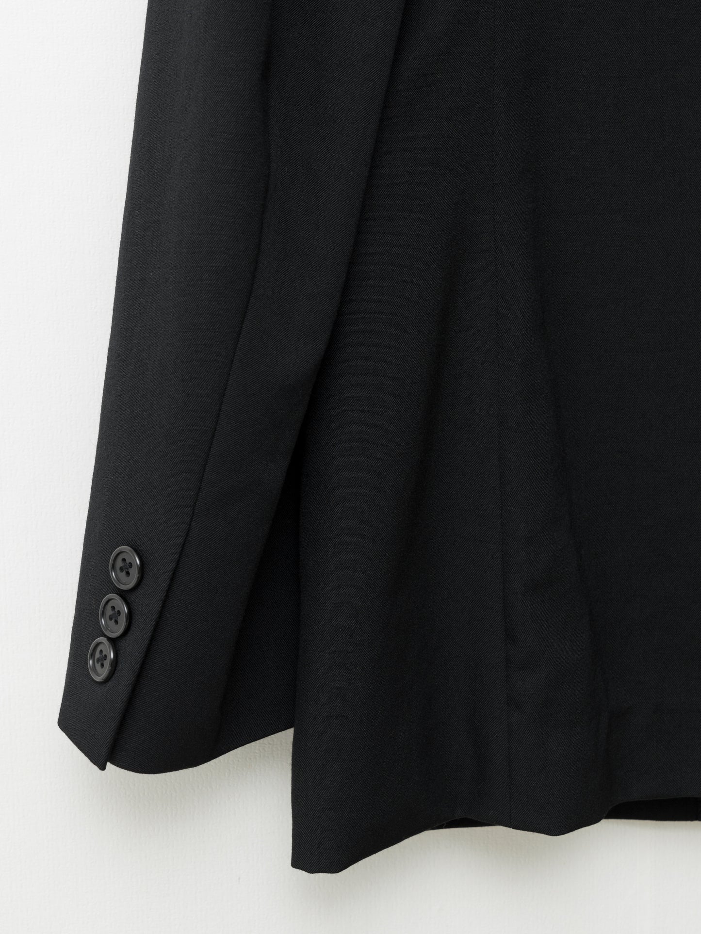 a/w 09 tailored jacket black ∙ wool ∙ medium