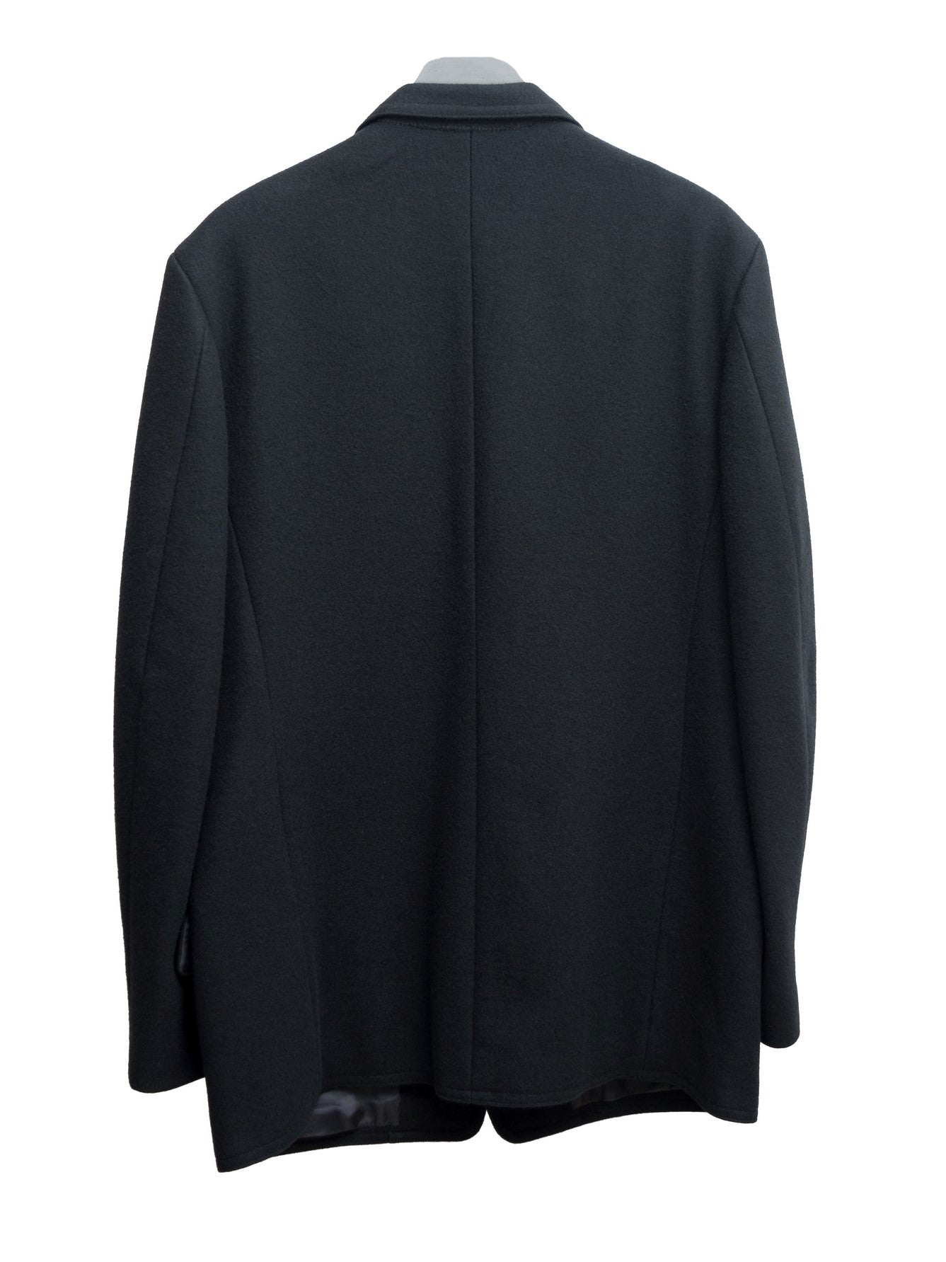 tailored jacket black ∙ melton wool nylon ∙ medium