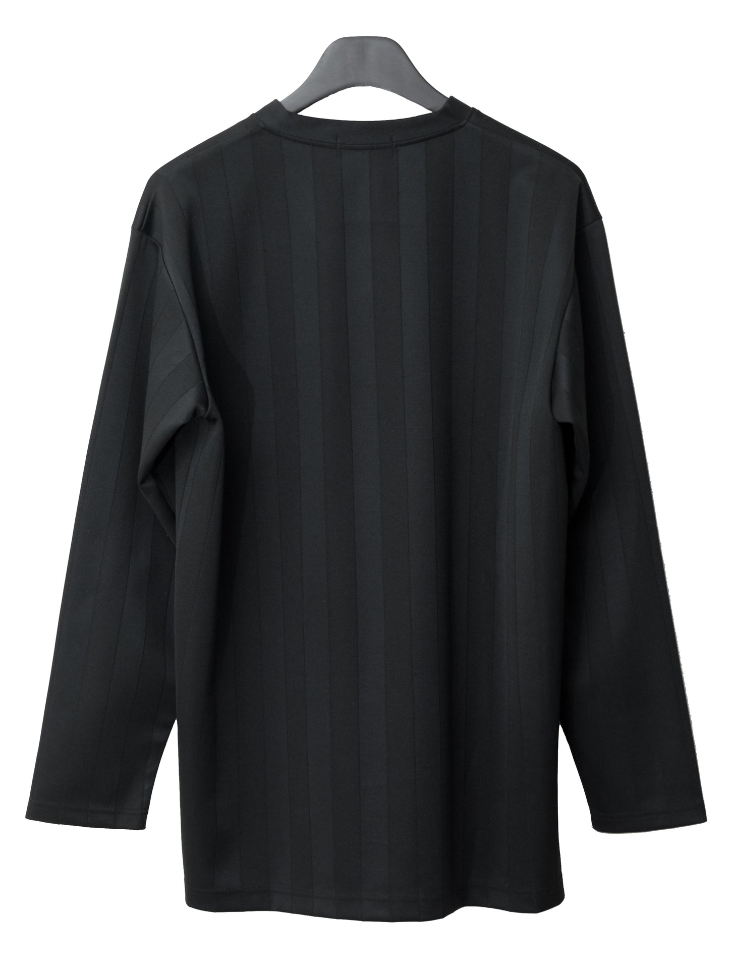 longsleeve football jersey black ∙ poly ∙ one size