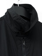 S/S 09 Zip Front Shirt Black