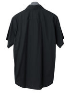 S/S 09 Zip Front Shirt Black