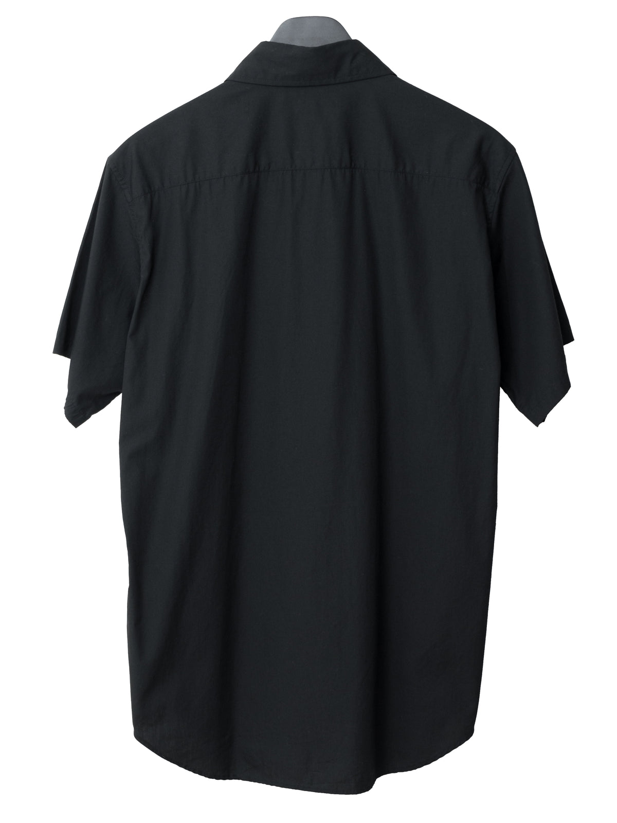 S/S 09 Zip Front Shirt Black