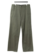 Flat Front Pants Olive Drab
