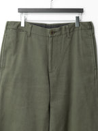 Flat Front Pants Olive Drab
