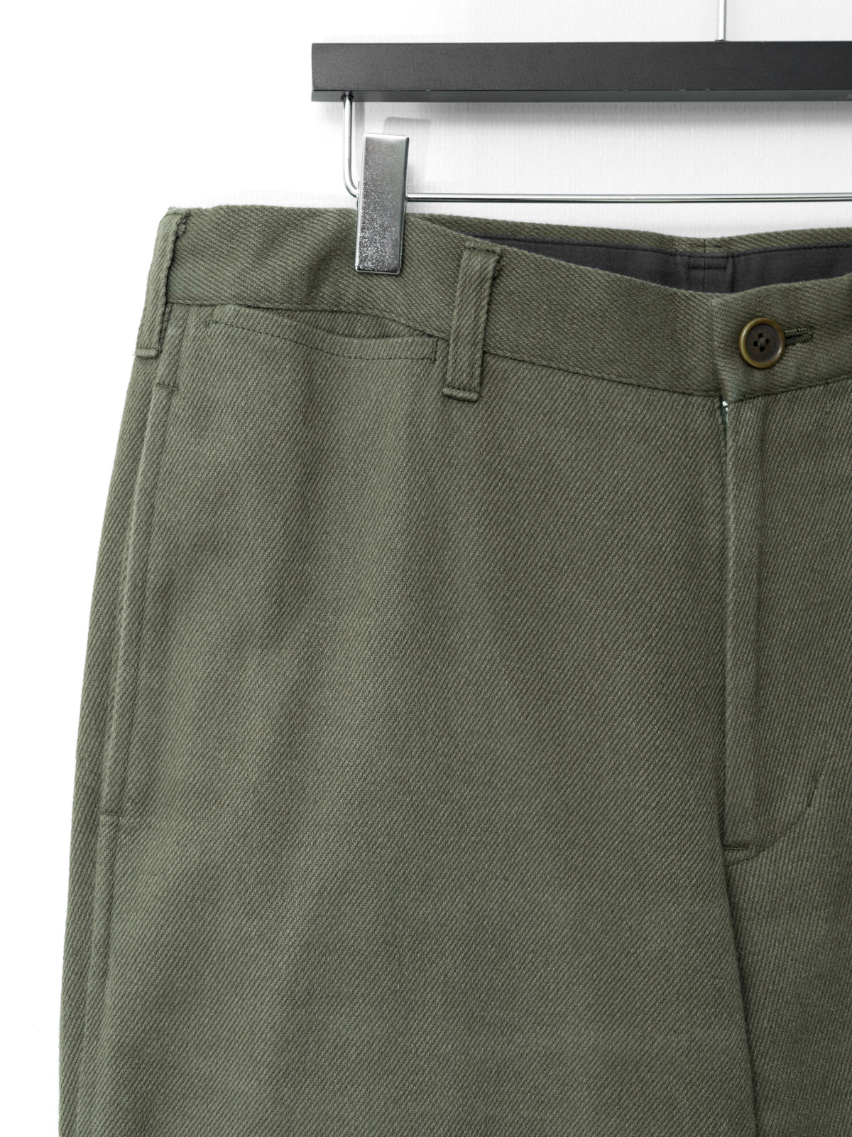 Flat Front Pants Olive Drab