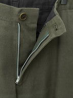 Flat Front Pants Olive Drab